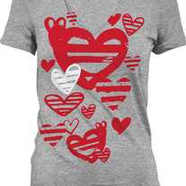 Simply Love, Unisex V-Neck - Medium