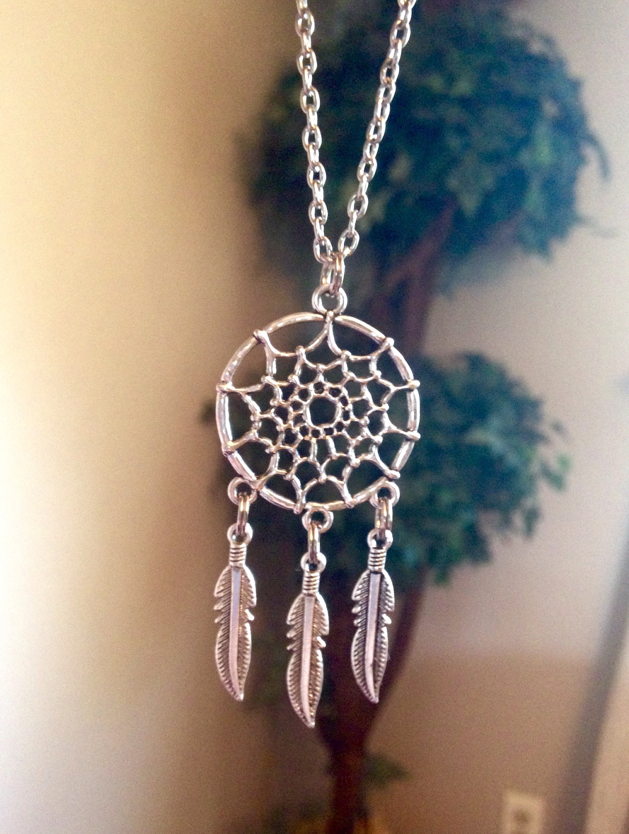 Dream Catcher Necklace · Country Wind · Online Store Powered by Storenvy