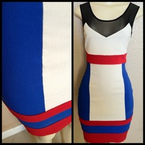 "HOLIDAY WEEKEND" FITTED PENCIL DRESS