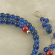 Glass, Red Pearl Necklace Set - Thumbnail 1