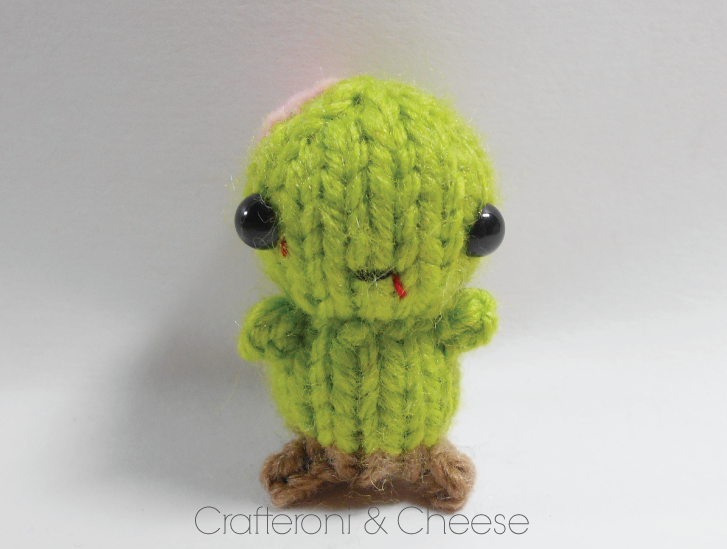 Wee Amigurumi Knit Zombie ? Crafteroni & Cheese ? Online ...