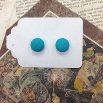 Button Earrings *Available in other colors
