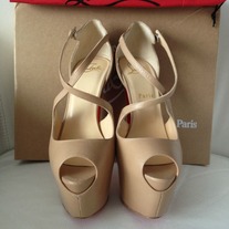 NEW CHRISTIAN LOUBOUTIN  EXAGONA 160MM PLATFORM PUMPS !!!!!!! SZ 38 & 39 Available
