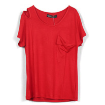 Red short sleeve t-shirt