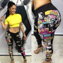 POW MARILYN MONROE LEGGINGS
