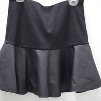 Pleather skirt