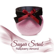 Raspberry Almond Sugar Scrub