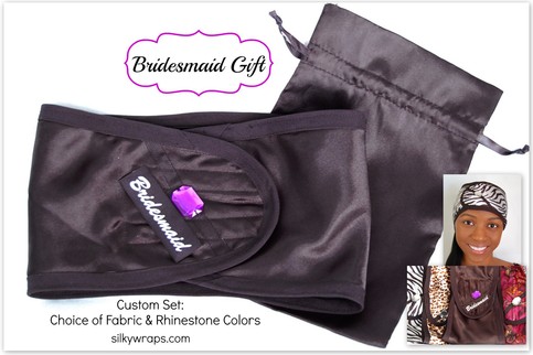 Diva Hair Wrap- Bridesmaid Set of 6