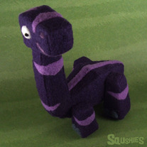 Ophelia  the Apatosaurus- Dinosaur Soft Sculpture