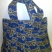 St. Louis Rams Cotton Print Handbag