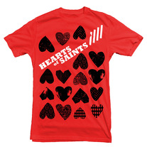Hearts Red T