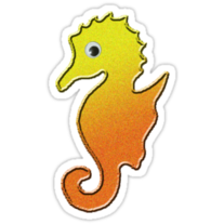 Seahorse Sticker