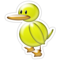 Duck Sticker