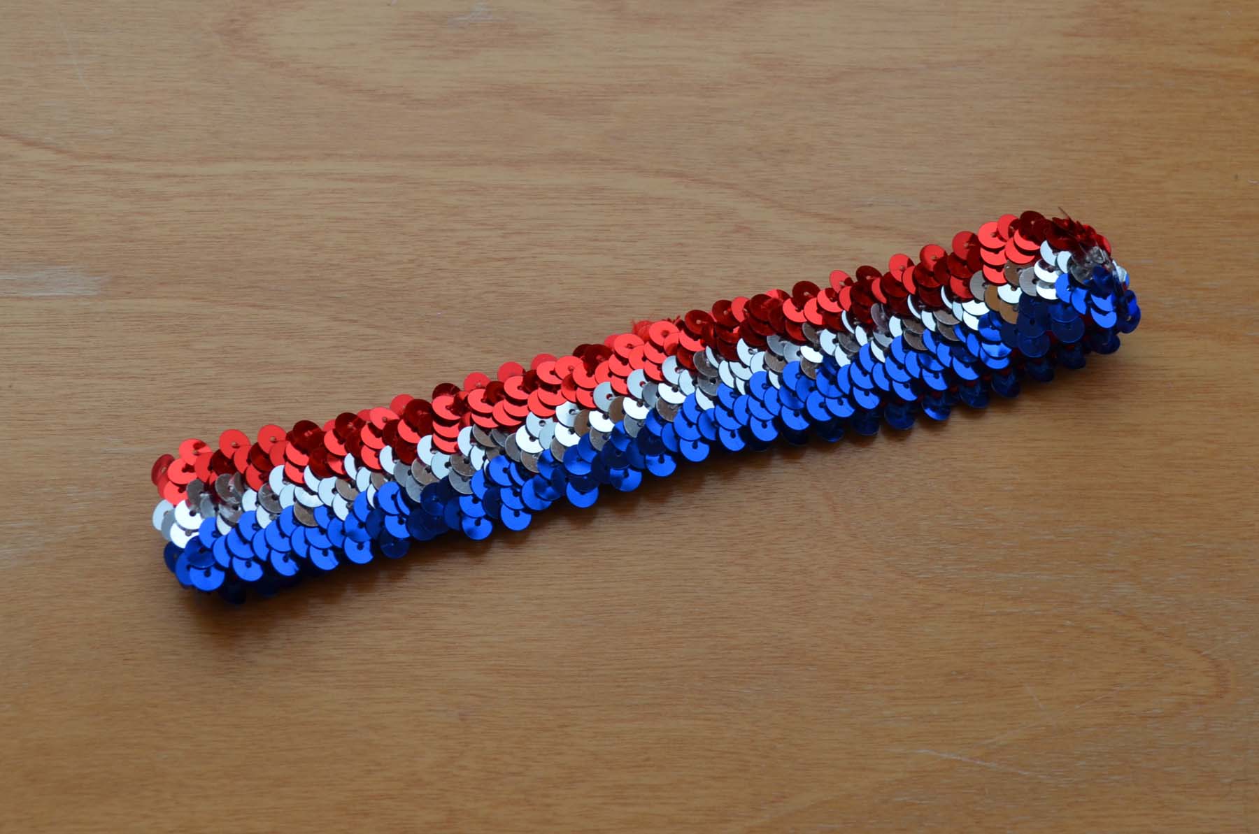 Sequin Headband Red/White/Blue on Storenvy