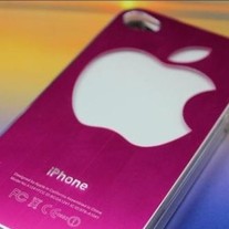 INCOMING CALL FLASHING LED METALLIC FEEL IPHONE  CASE