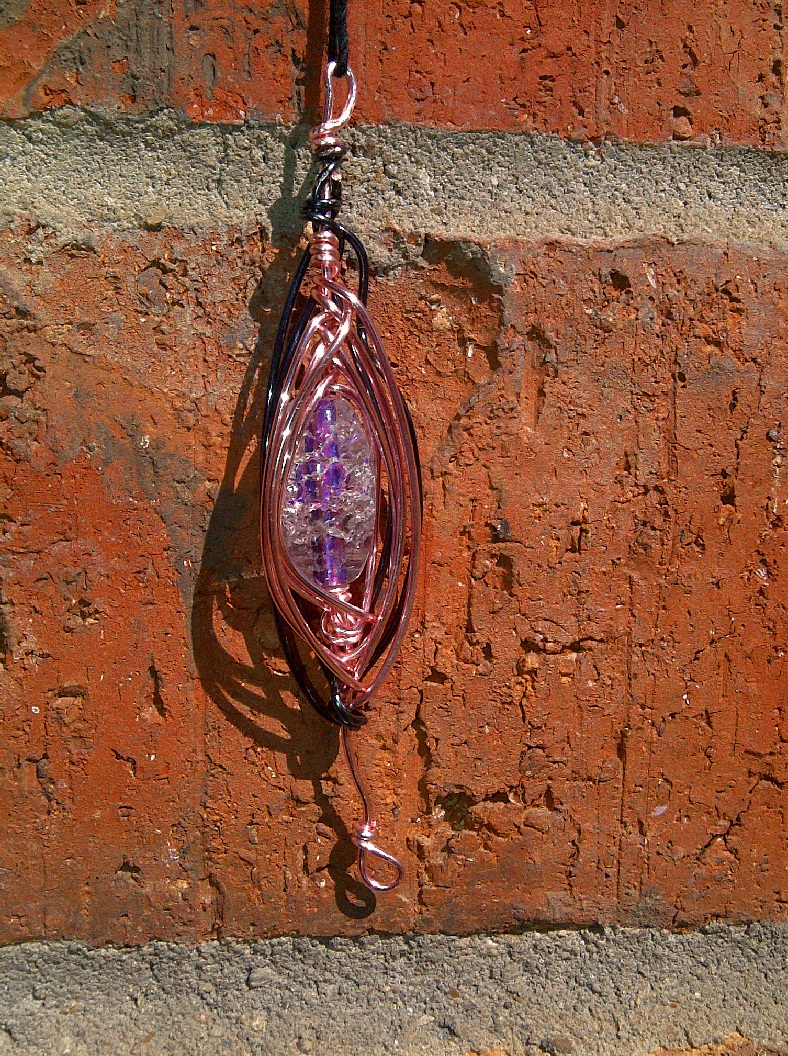 Glass Bead Pendant on Storenvy