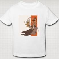 SPACE OPERA Shirt for Kids White