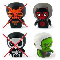 Unipo Series 4 (Halloween) Mini-figures by UNKL