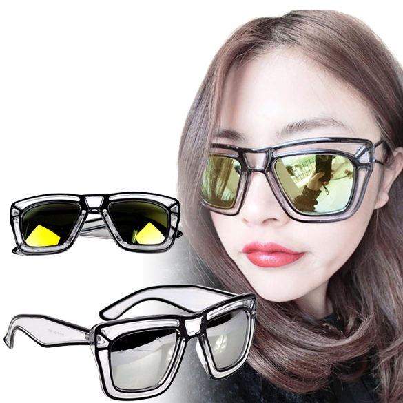 SQUARED Reflective Lens Sunglasses on Storenvy