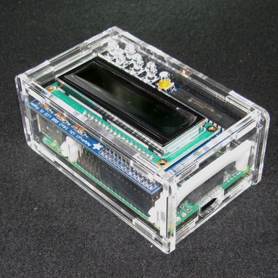 Raspberry pi a+/b+/2 adafruit lcd case