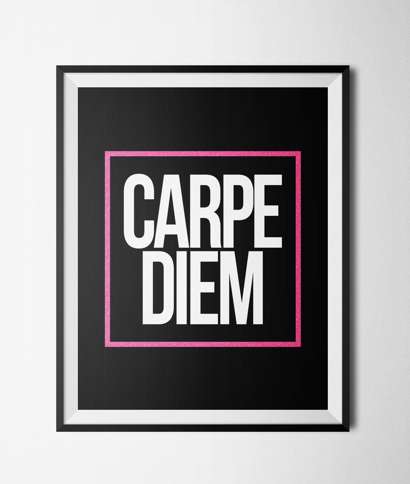 Carpe Diem Printable 8x10u0026quot; Poster (2 Colorways) u00b7 GlamLuxe Prints u00b7 Online Store Powered by Storenvy