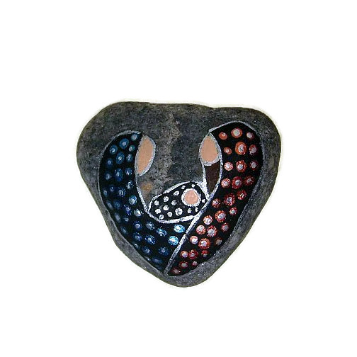 hand painted rocks pocket
