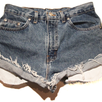 Faded Glory denim high waist shorts