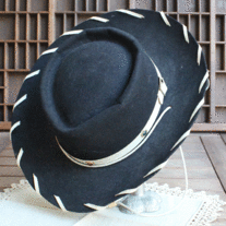 Child's Vintage, Wool, Wild West Cowboy Hat