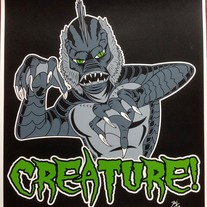 MONSTERS: CREATURE (2013) Limited Edition Screen Print