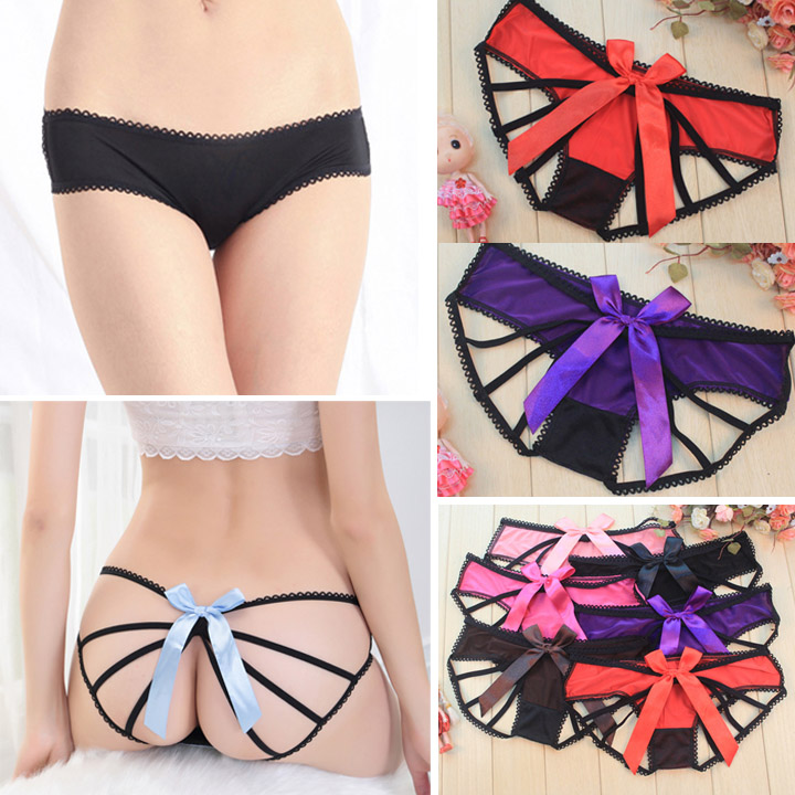 Sexy strappy back bow panties on Storenvy