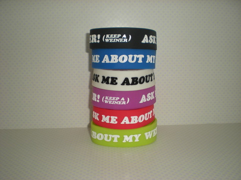 Ask Me About My Weiner Bracelet (All Colors)