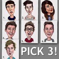 PICK 3 PRINTS! (Bundle)