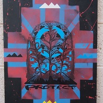 "Four Directions" - OXDX original canvas