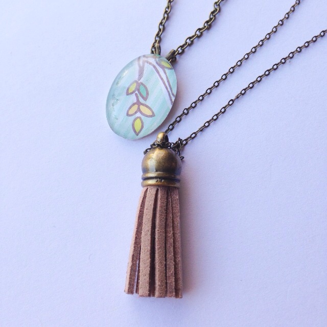 The Giving Tree Tassel Necklace on Storenvy