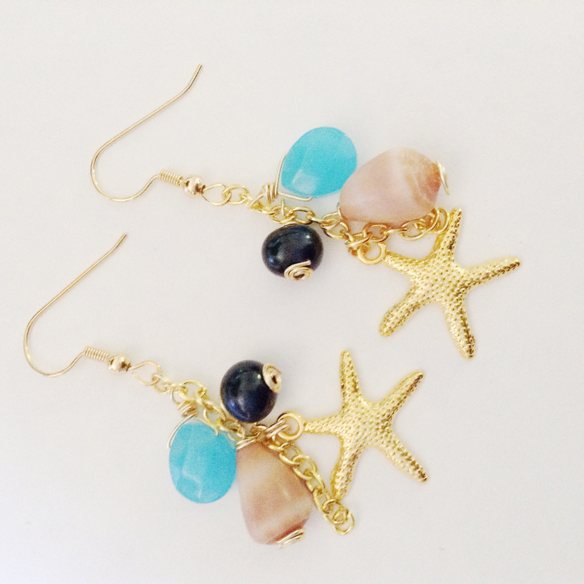 olivia burton starfish earrings