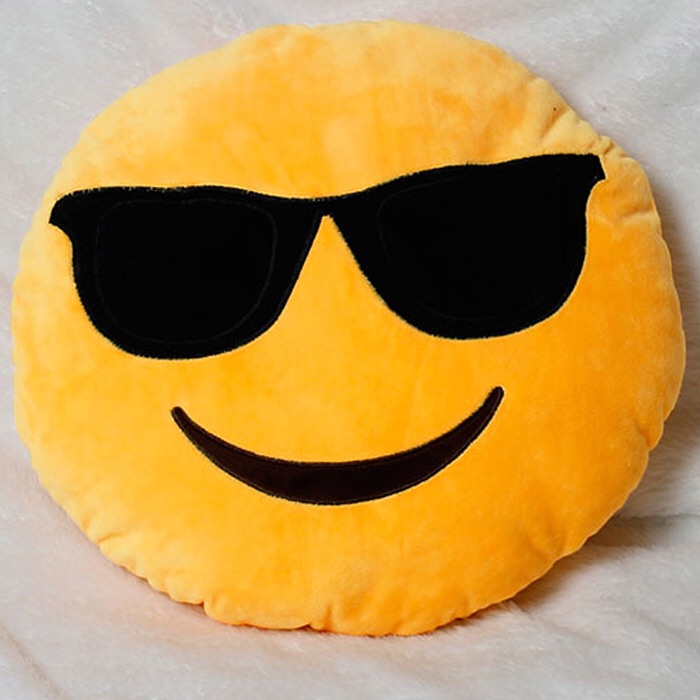 Cool Kid Emoji Pillow on Storenvy