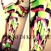 "ORIGINAL MONTEGO BAY" CUSTOM DRESS 