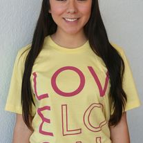 "Love Local" - Unisex Yellow Crewneck