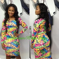 Graffiti dress