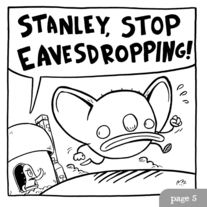 Listen, Stanley, Listen original art