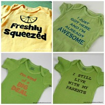 Custom Yellow Onesie - Your Choice