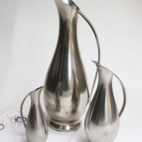 Set of 3, Royal Holland Pewter Pitchers