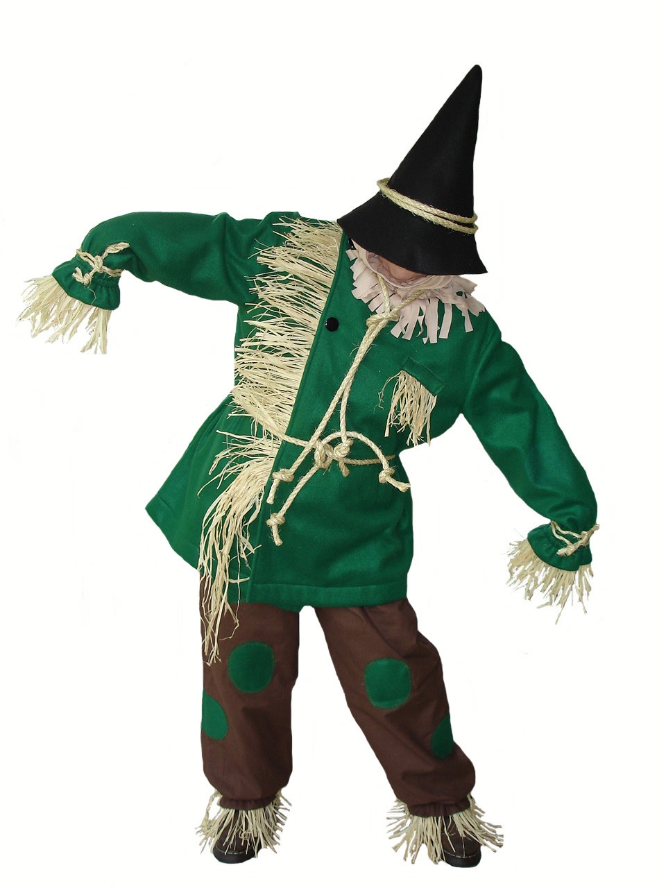 Custom Boutique Halloween SCARECROW of the Wizard Of Oz Adult Size