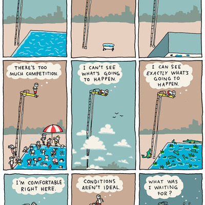 "making the leap" poster