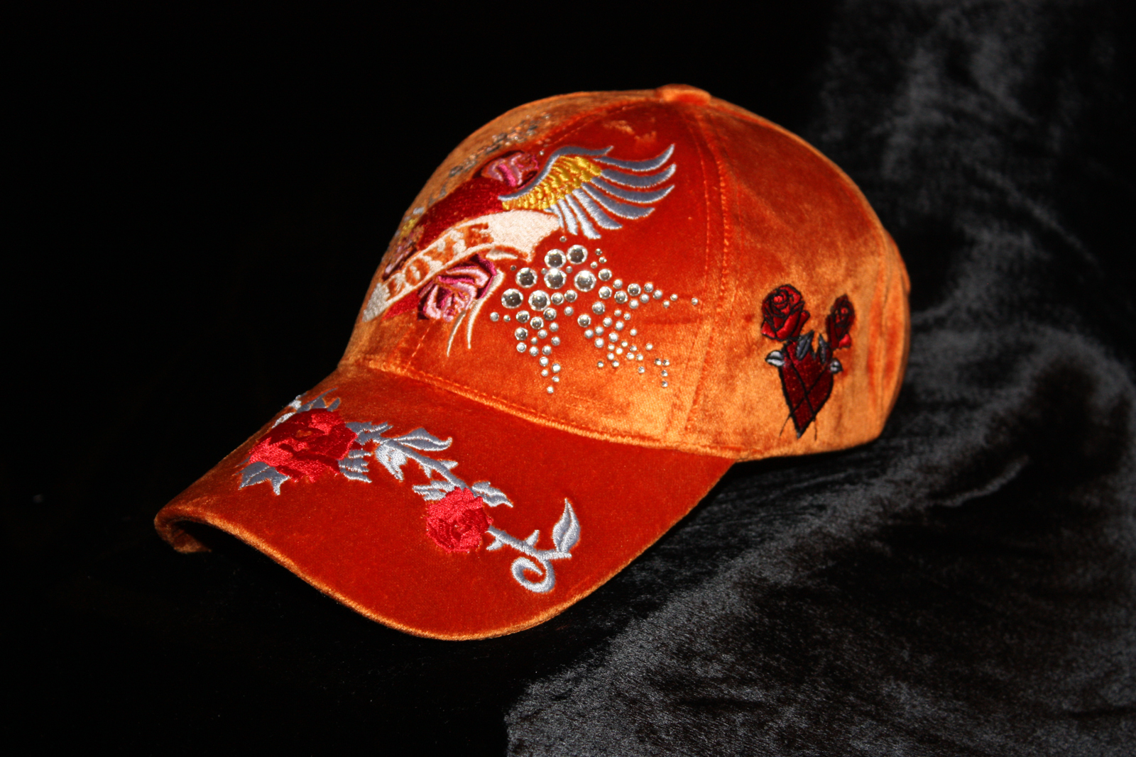 silk baseball cap