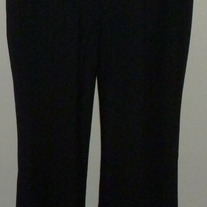 Black Dress Pants-Gap Maternity Modern Boot Size 8 Regular Stretch  04124