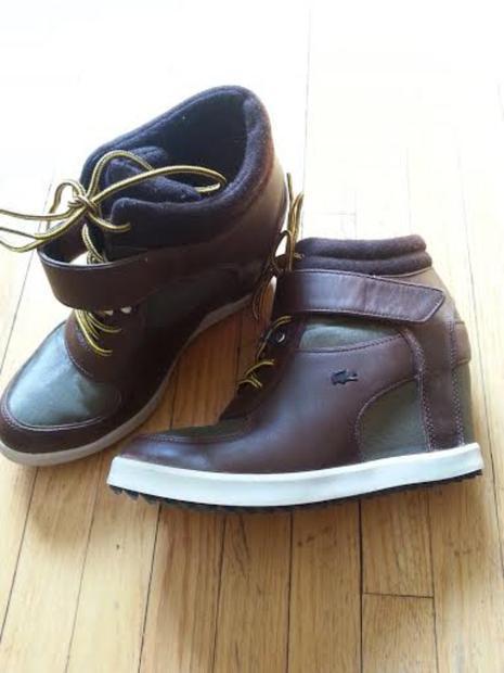 lacoste wedges