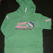 Green Fishing Hoodie-Baby Gap Size 18-24 Months