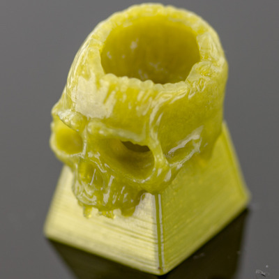 Slime skull keycap