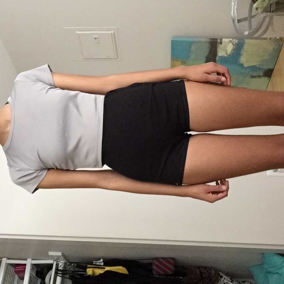 american apparel denim high waisted shorts size 24 25 soryu american apparel size